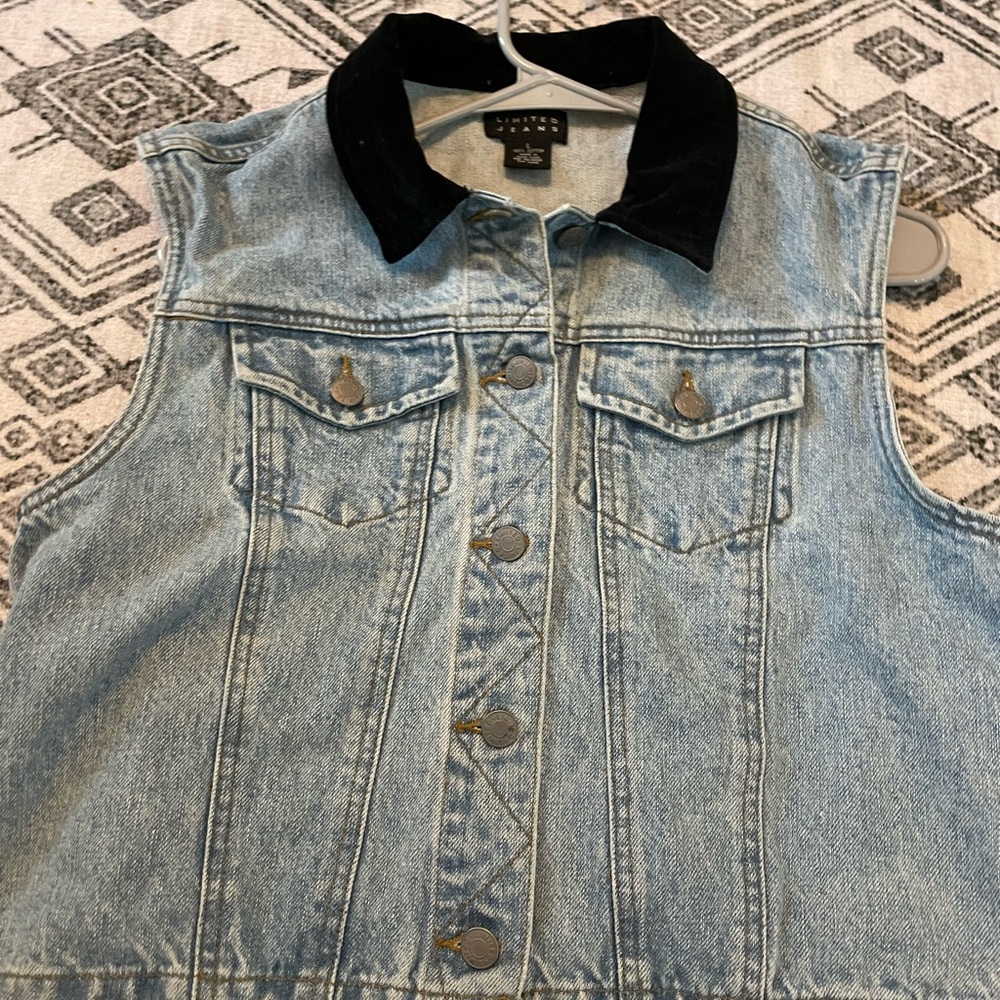 Limited jeans Denim Vest large